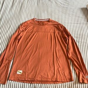 Tracksmith Burnt Orange Twilight Long Sleeve